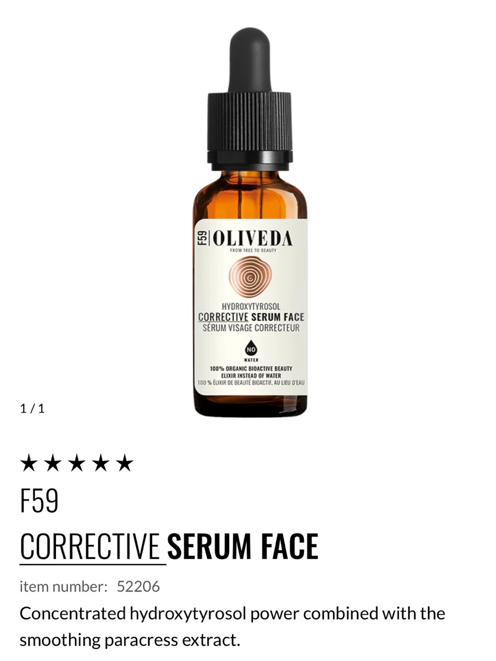 F59 CORRECTIVE SERUM FACE